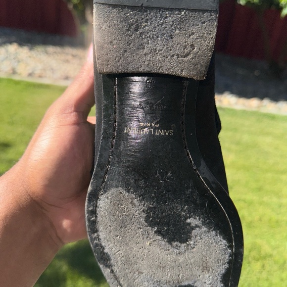 2018 Saint Laurent Chelsea Boats suede wyatt - Picture 6 of 6